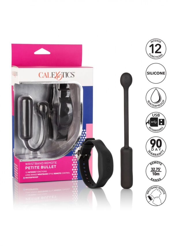 Wristband Remote Petite Bullet Black - obrazek 5