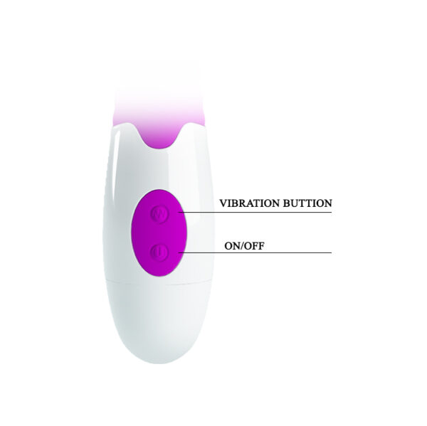 PRETTY LOVE   HYMAN Purple 30 function vibrations - obrazek 5