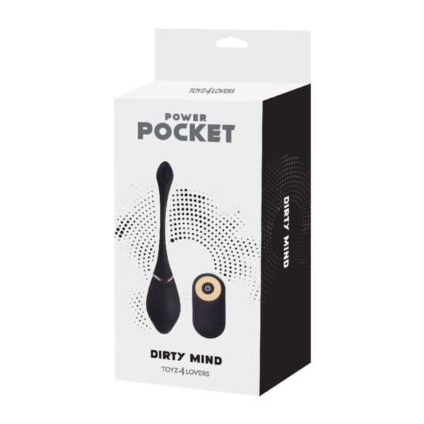 Ovulo Vibrante senza fili Toyz4Lovers Black - obrazek 5