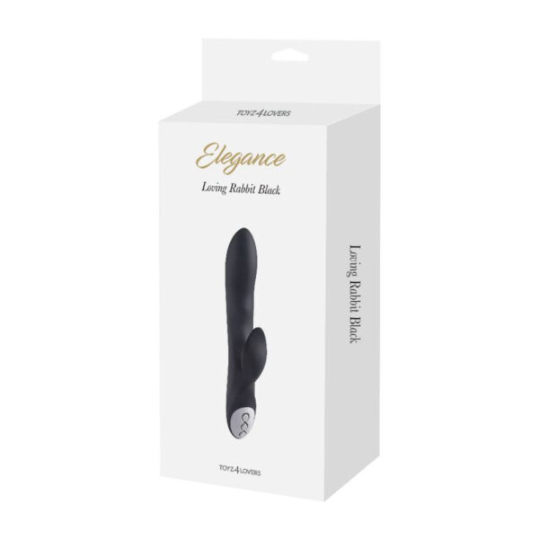 Vibratore G spot e stimolatore clitorideo Black - obrazek 5