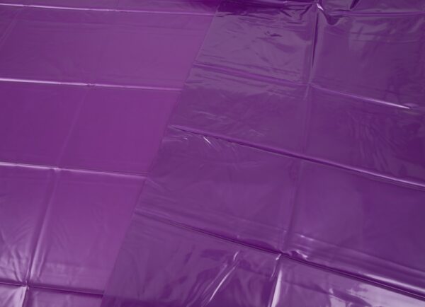 Vinyl Bed Sheet purple 200x230 - obrazek 5