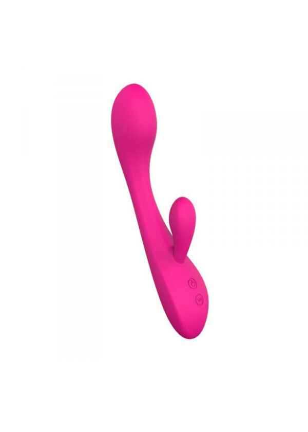 Wibrator VIBRATORE RABBIT ELYS   CONVEX RABBIT PINK - obrazek 5