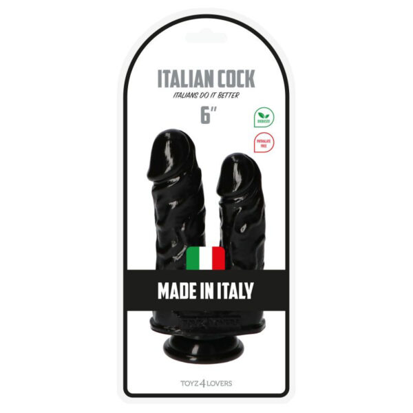 Dildo doppio  Caino e Abele Black - obrazek 5