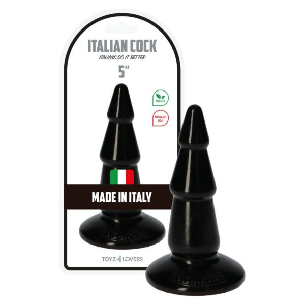 Anal Plug  Pino Black - obrazek 5