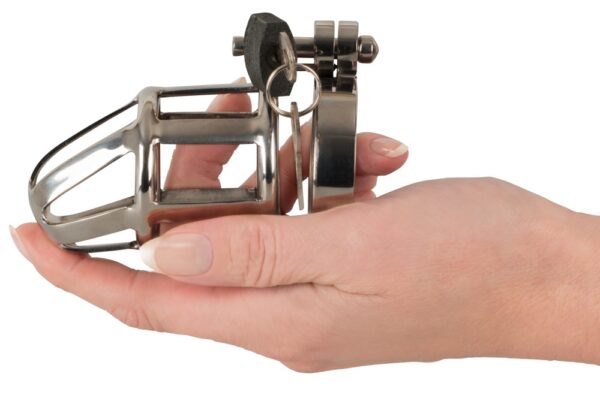 Chastity Cage Stainless Steel - obrazek 5