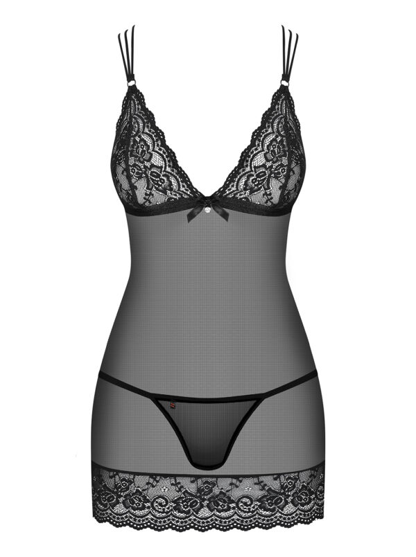 Bielizna 854 CHE 1 koszulka i stringi L/XL - obrazek 5