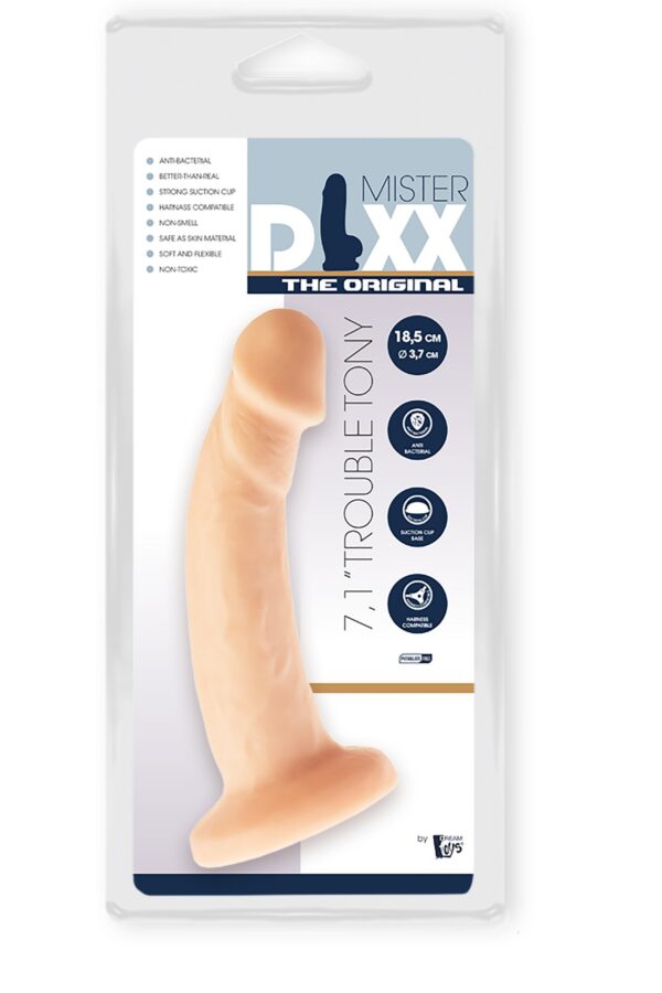 MR. DIXX TROUBLE TONY 7.1INCH DONG - obrazek 5