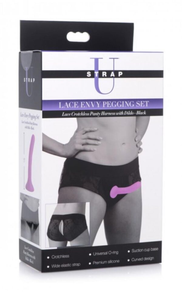Strap on Envy Harness with Dildo - obrazek 5