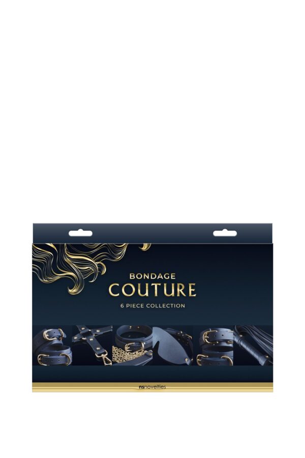 BONDAGE COUTURE 6 PIECE KIT BLUE - obrazek 5