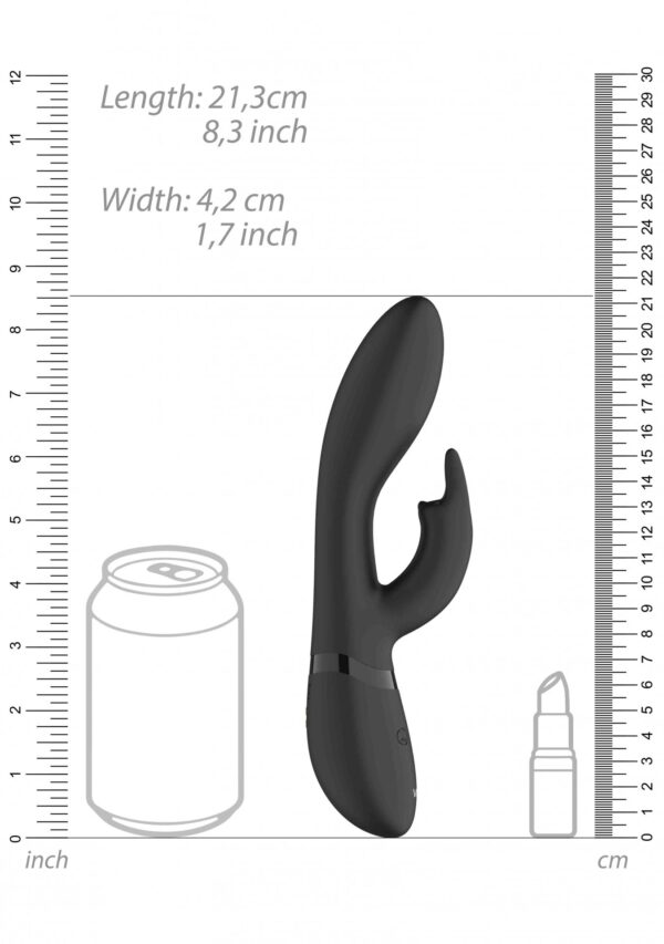 Wibrator Zosia   Classic G Spot Rabbit   Black - obrazek 5