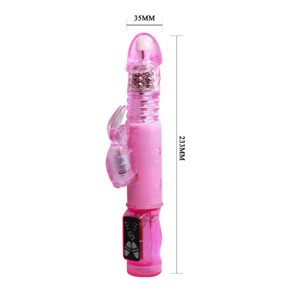 BAILE   Crazy Bunny, 3 vibration functions 3 rotation functions Thrusting - obrazek 4