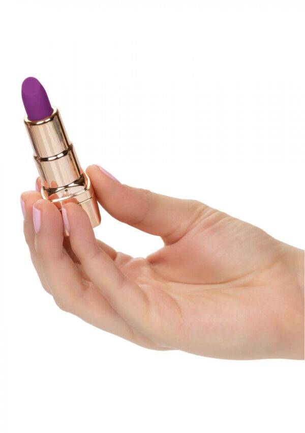 Bad Bitch Lipstick Vibrator Gold - obrazek 5