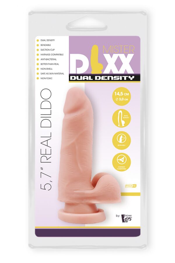 MR. DIXX 5.7INCH DUAL DENSITY DILDO - obrazek 5