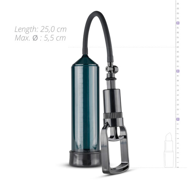 Finger Grip Penis Pump   Black - obrazek 5