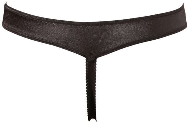 Basic G String black M - obrazek 5