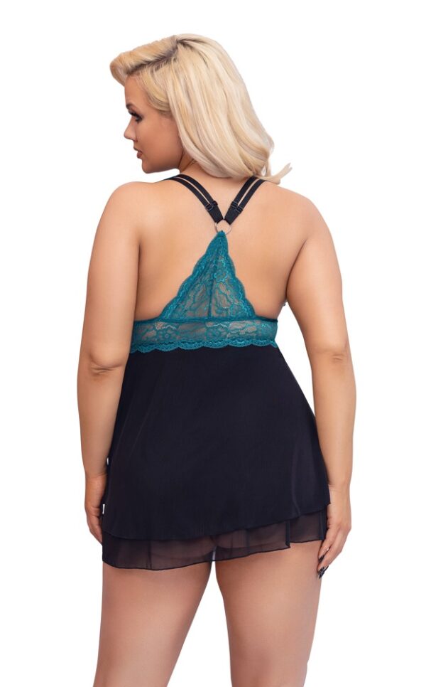 Babydoll petrol2XL - obrazek 5