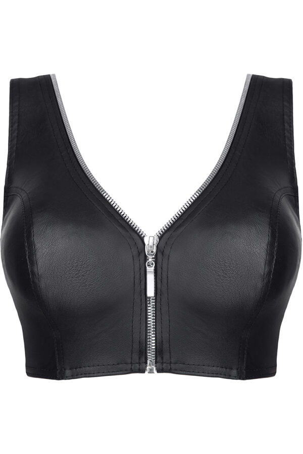 Bielizna   BRELISABETTA001 top czarny rozmiar XXL - obrazek 5