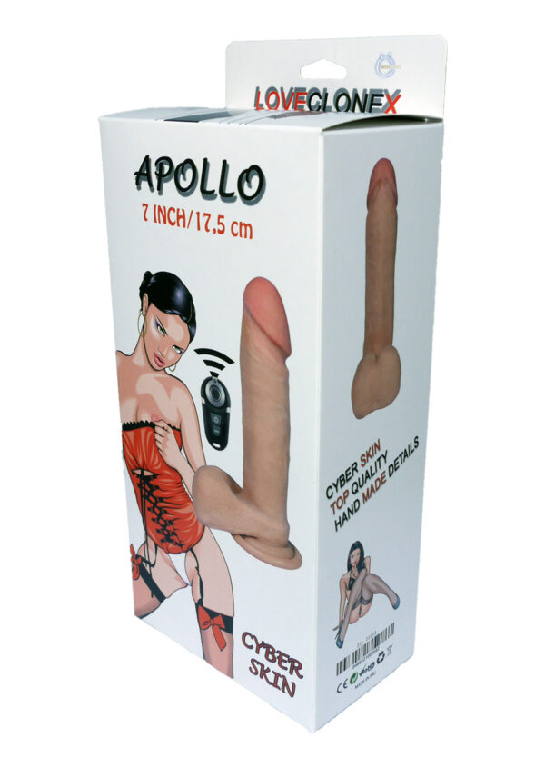 Wibrator APOLLO LOVECLONEX 7 rotation USB - obrazek 5