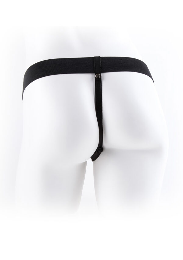 11in. Vibrating Hollow StrapOn Light skin tone - obrazek 5