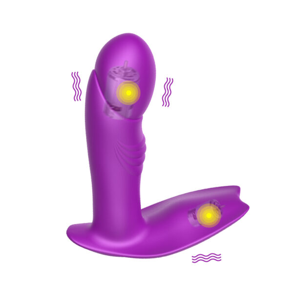 Stymulator   B   Series   Silicone Panty Vibrator USB 7 Function / Heating / Impact function - obrazek 5