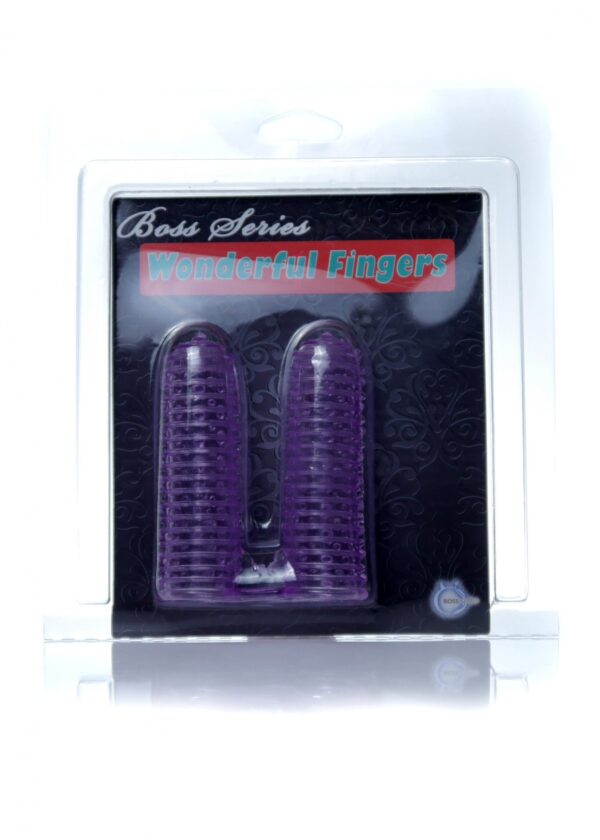 Stymulator Wonderful Fingers Purple - obrazek 5