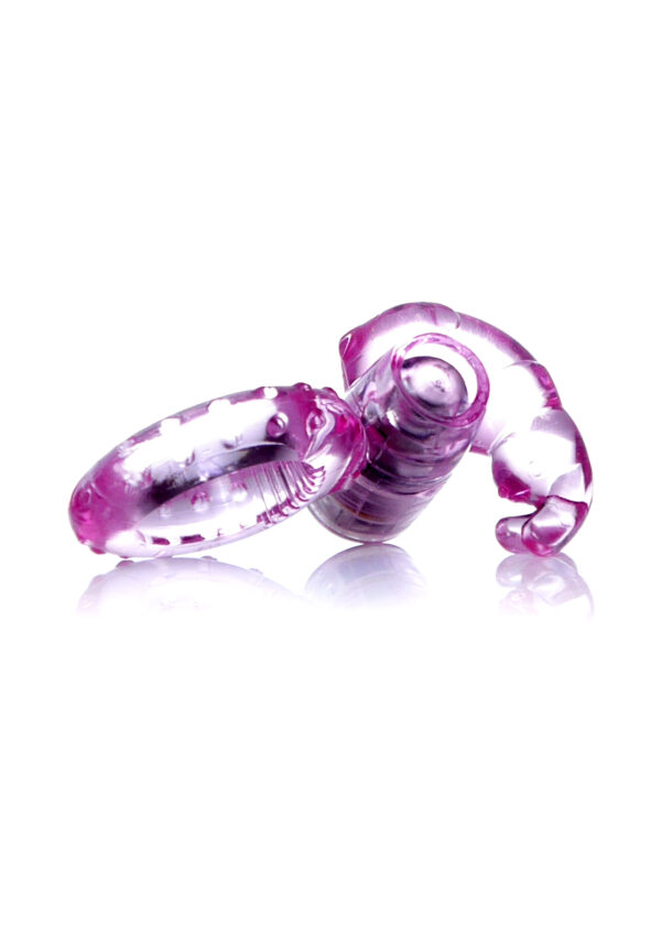 Pierścień Rabbit Vibro CockRing Pink - obrazek 5