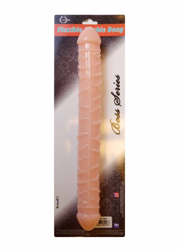 Dildo Flexible Double Dong   Skin - obrazek 5
