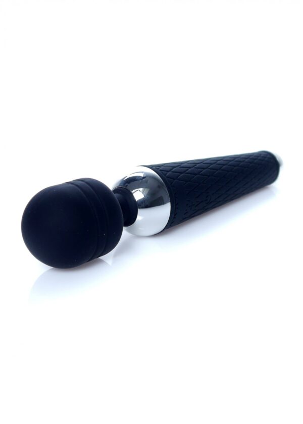Stymulator Power Massager Wand USB Black 10 funkcji - obrazek 5