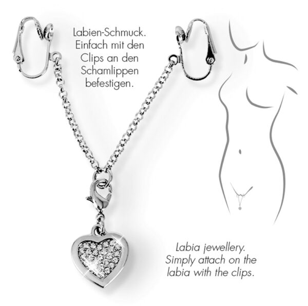 Intimate Heart shaped Chain - obrazek 5