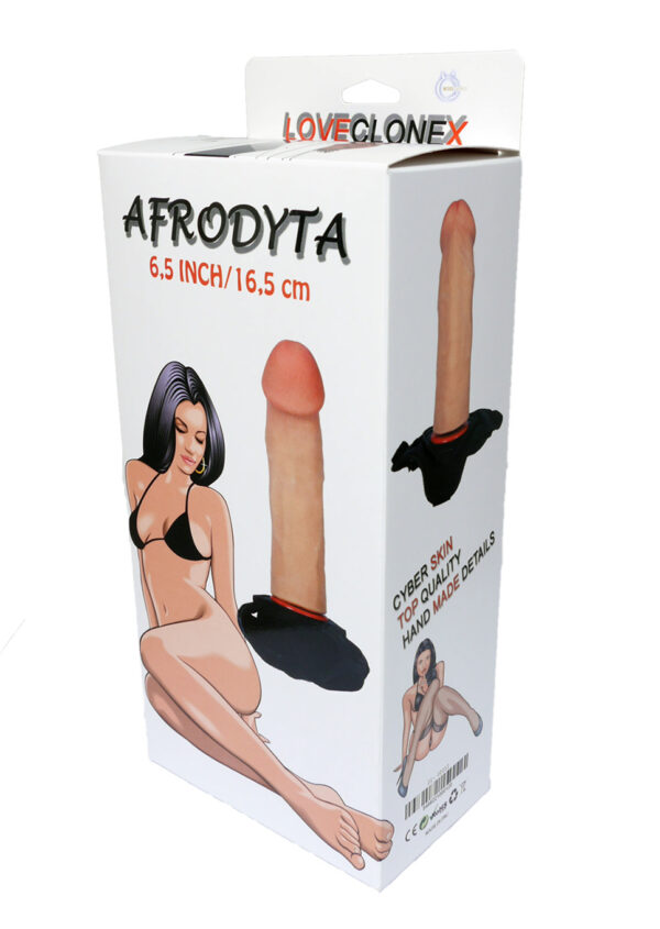 Proteza AFRODYTA Strap On LOVECLONEX 6,5 - obrazek 5