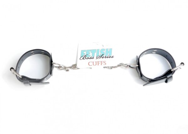 Fetish B   Series Handcuffs with studs 4 cm - obrazek 5