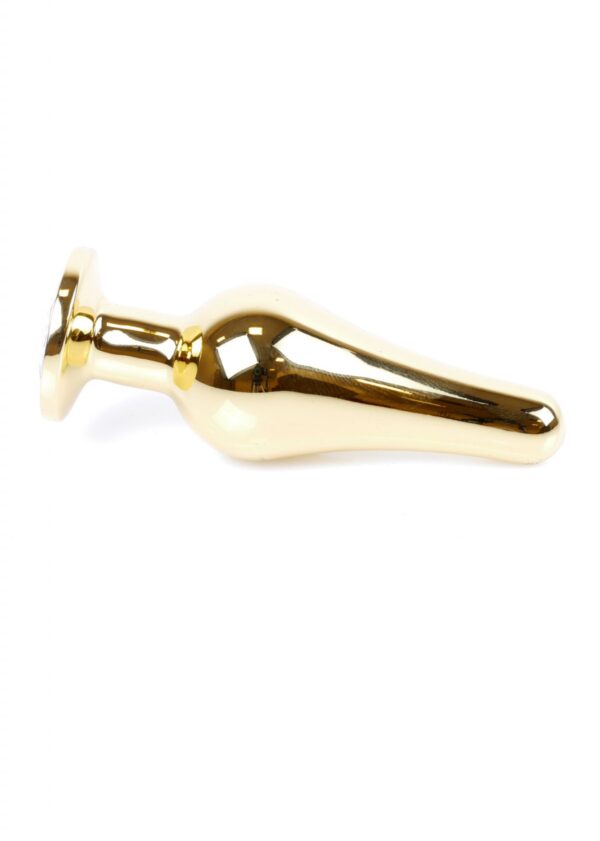 Plug Jewellery Gold BUTT PLUG  Purple - obrazek 5