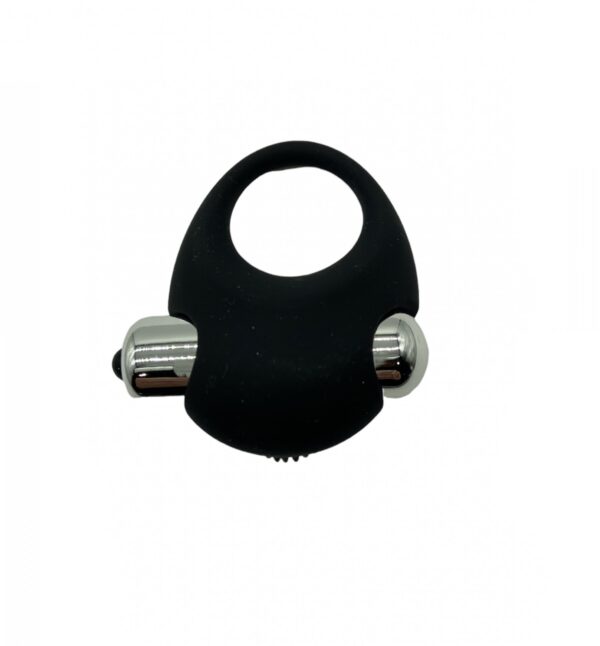 Turbo 03 black vibrating cockring - obrazek 5