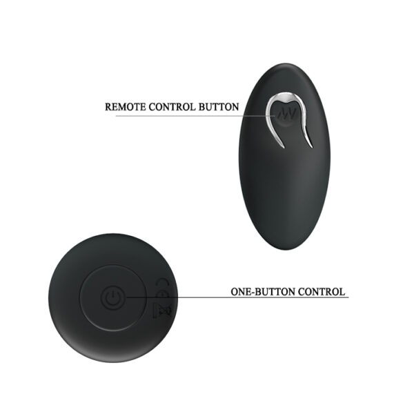 MR PLAY   POWERFULL VIBRATING Anal Plug - obrazek 5