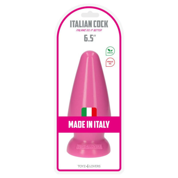 Plug Italian Cock 6,5Pink - obrazek 5