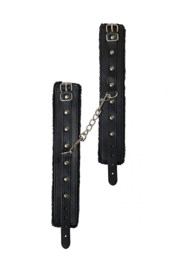 Ankle cuffs Party Hard Eternity Black - obrazek 5