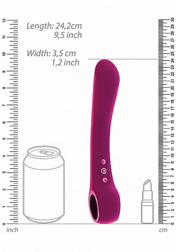 Ombra   Bendable Vibrator Punkt G   Pink - obrazek 5