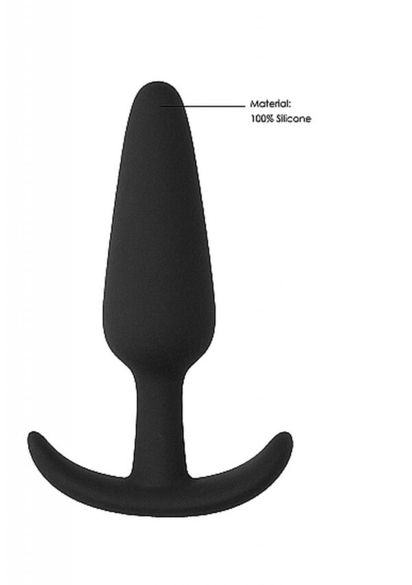 Slim Butt Plug   Black - obrazek 5