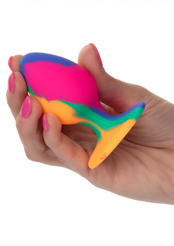 Cheeky Medium Tie Dye Plug Multicolor - obrazek 5