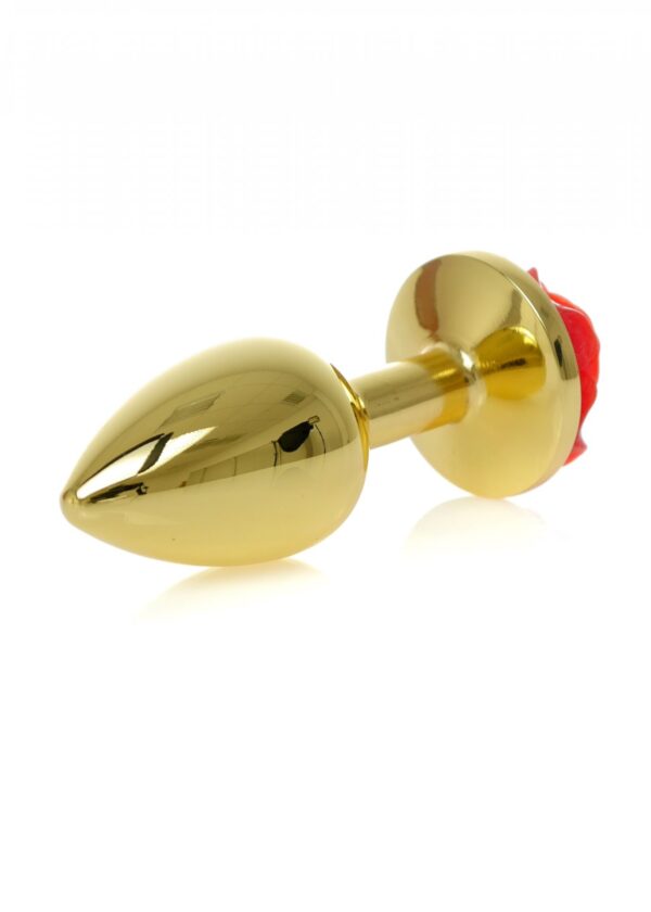 Plug Jewellery Gold PLUG ROSE  Red - obrazek 5