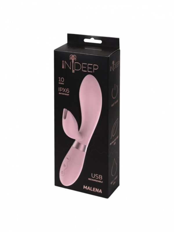 Wibrator Rechargeable Vibrator Indeep Malena Pink - obrazek 5