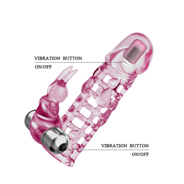 BAILE   ULTIMATE LOVE SLEEVE, Vibration 10 vibration functions - obrazek 4