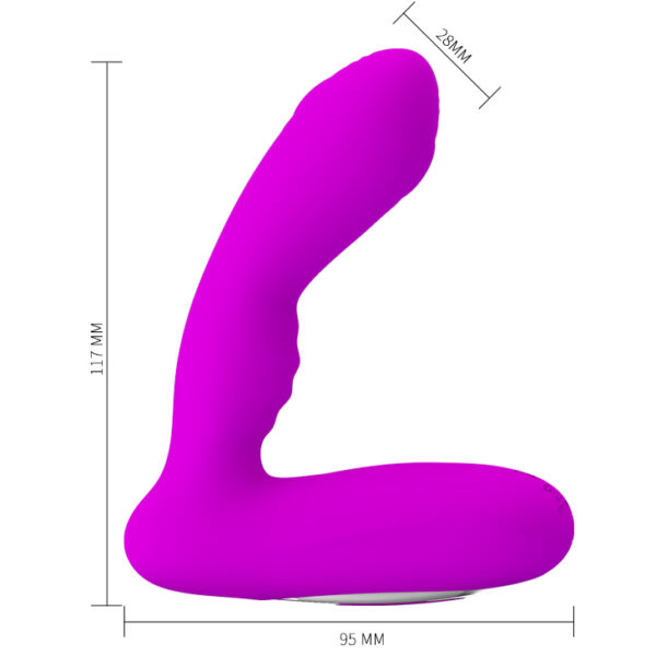 PRETTY LOVE  Piper, 12 vibration functions 12 pulse wave settings - obrazek 4