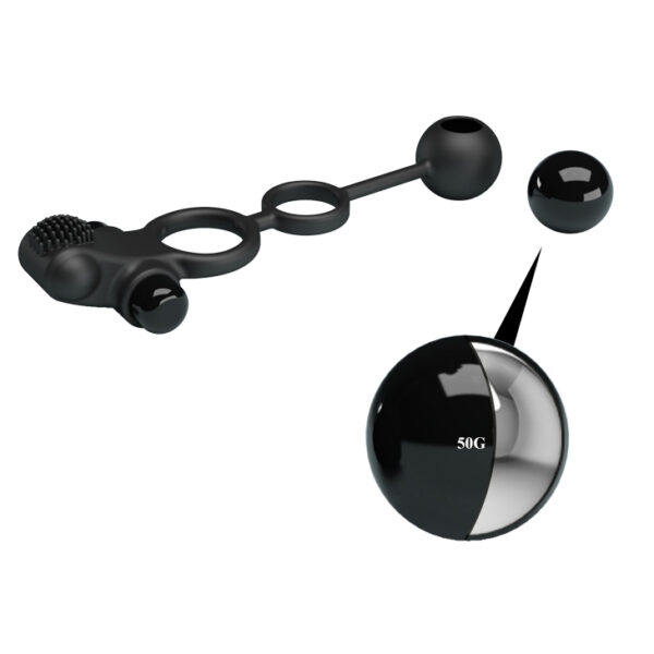 PRETTY LOVE  VIBRATION PENIS SLEEVE IV, 10 vibration functions - obrazek 4