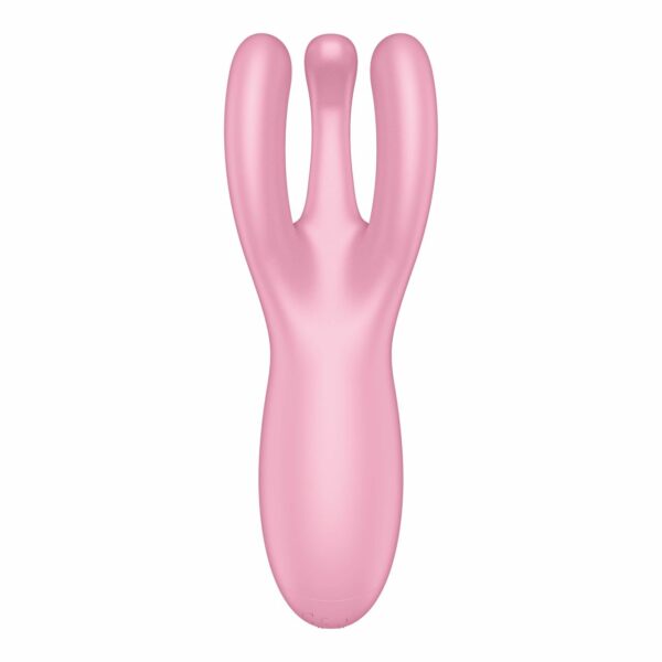 Wibrator Threesome 4 Connect App (Pink) - obrazek 5