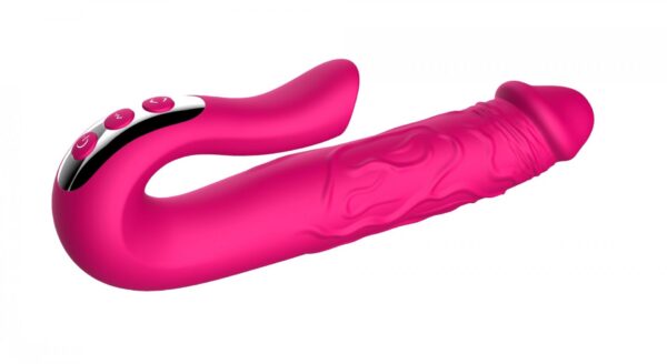 Realistic Tongue Stimulating Dildo Vibrator - obrazek 5