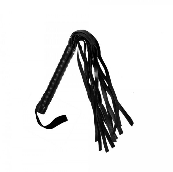 Pejcz Black Bondage Whip BDSM - obrazek 5