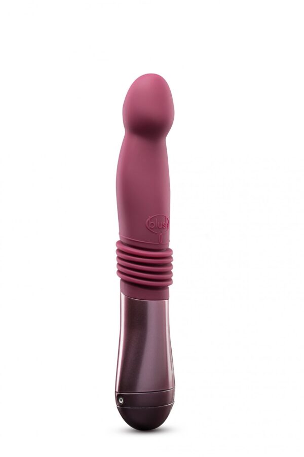 TEMPTASIA TRIXIE THRUSTING DILDO WINE - obrazek 5