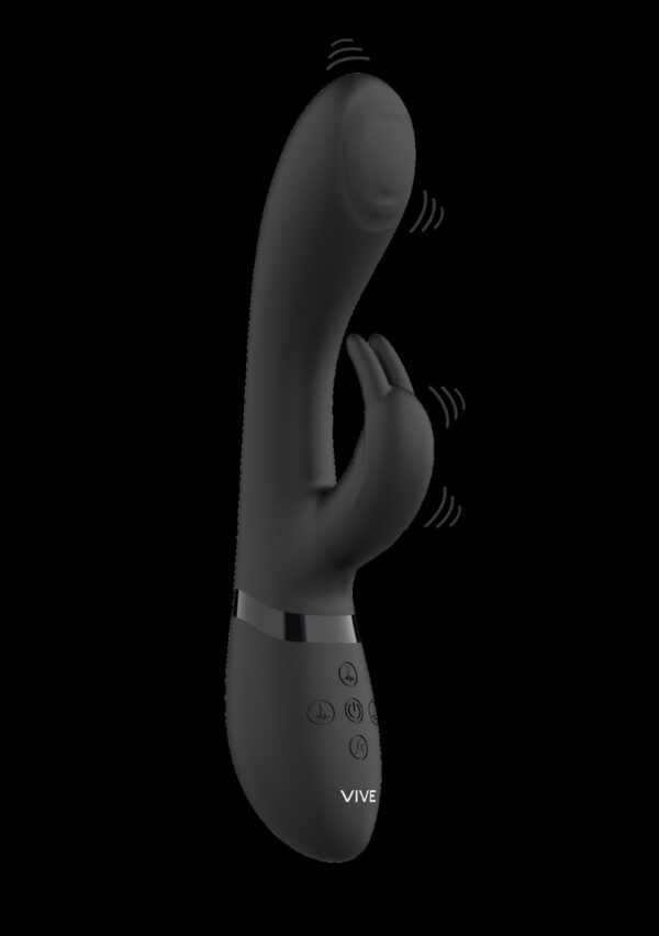 Cato   Pulse G spot Rabbit   Black - obrazek 5