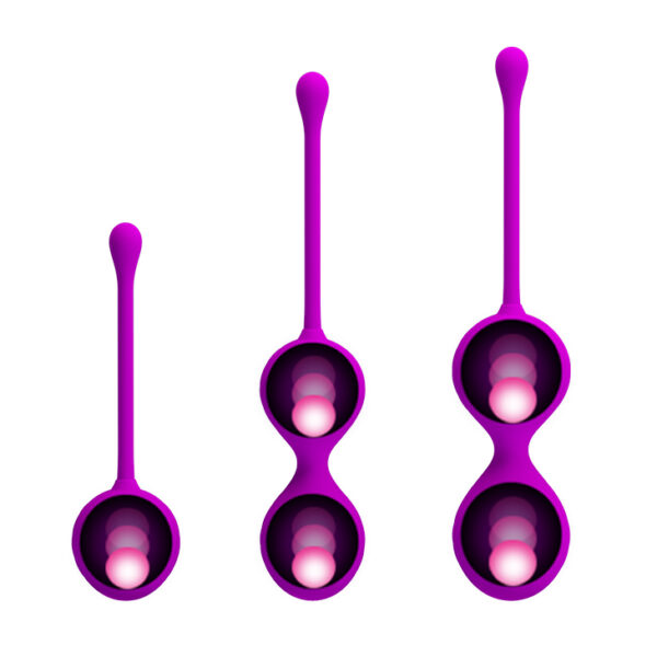 PRETTY LOVE   KEGEL BALL PURPLE - obrazek 5